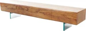 DELIFE Lowboard New, Live-Edge Akazie Natur