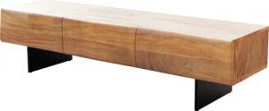 DELIFE Lowboard New, Live-Edge Akazie Natur