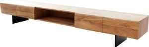 DELIFE Lowboard New, Live-Edge Akazie Natur