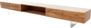 DELIFE Lowboard New, Live-Edge Akazie Natur
