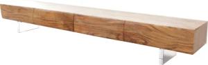 DELIFE Lowboard New, Live-Edge Akazie Natur