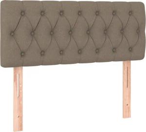 vidaXL Kopfteil Kopfteil Taupe 90x7x78/88 cm