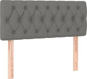 vidaXL Kopfteil Kopfteil Dunkelgrau 100x7x78/88 cm