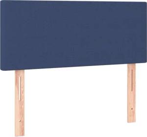 vidaXL Kopfteil Kopfteil Blau 100x5x78/88 cm