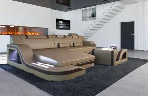 Sofa Dreams Ecksofa Ledersofa Palermo L
