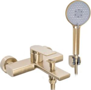 wohnwerk.idee Wannenarmatur Badewannenarmatur Verso Gold Matt