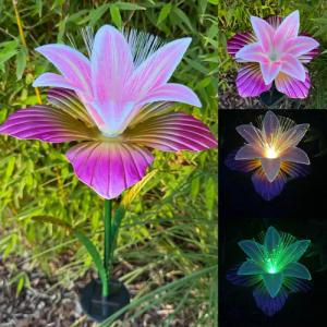 Online-Fuchs Gartenstecker aus Metall - LED