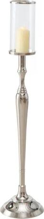 BOLTZE Bodenwindlicht Amara, Silber, aus Metall,