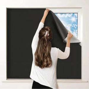 Verdunklungsrollo 100 % Verdunkelungsvorhänge für Schlafzimmer,
