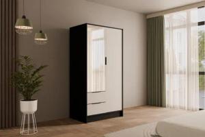 ALTDECOR Drehtürenschrank KOLIN (Kleiderschrank Garderobenschrank mit