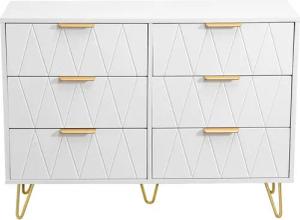 FUROKOY Nachttisch Stauraumschrank Schmal Kommode, Nachtkommode