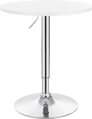 Woltu Bartisch (1-St), Stehtisch Drehtisch, MDF
