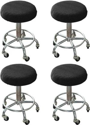 BYSURE Stuhlhusse, Stretch Runde Hocker- Bar
