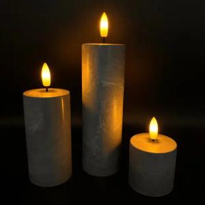 Online-Fuchs LED-Kerze - 3 Kerzen in