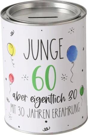 ReWu Spardose Spardose aus Blech mit