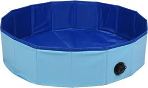 Flamingo Hundepool Hundepool Doggy Splatter blau