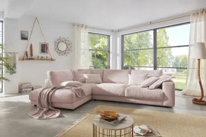 KAWOLA Ecksofa MADELINE, Couch L-Form rechts