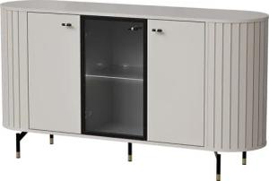 Compleo Kommode mit Lamellenoptik, 3 türen,