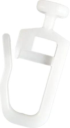 dekohaken24.de Gardinengleiter Faltengleiter/Gardinengleiter/Universalgleiter mit 7mm Kopf,