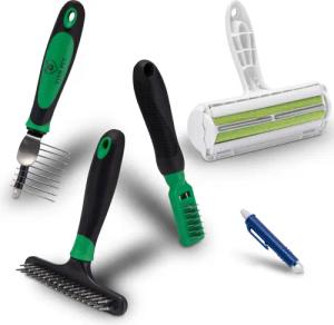 FinoPet Fellbürste Mega Set Hundebürste Katzenbürste