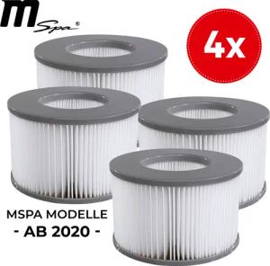 mSpa Pool-Filterkartusche Whirlpool Ersatz Wasserfilter-Kartusche, Zubehör