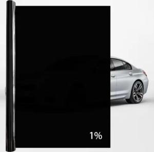 HS.SUPPLY Sonnenschutz-Fensterfolie Scheibentönungsfolie, Auto Scheiben Tönung,