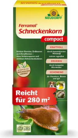Neudorff Pflanzenstärkungsmittel Ferramol Schneckenkorn compact 700g