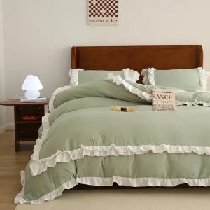 BYSURE Bettwäsche, Polyester, 2 teilig, Romantische,