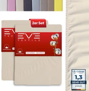 Eve Textile GmbH Spannbettlaken Spannbetttuch Bettlaken