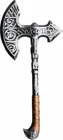 Horror-Shop Blaster Piraten Tomahawk Spielzeug-Axt als