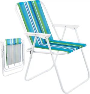 Campela Stapelstuhl Strandstuhl Touristenstuhl Liegestuhl Klappbar