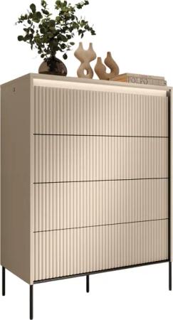 Compleo Kommode mit 4 Schubladen FLORE,