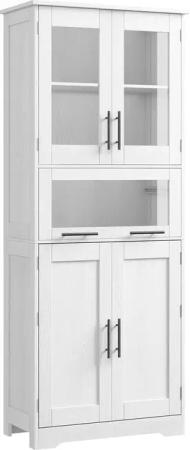 GarveeMore Hochschrank 170cm Badschrank Hochschrank -