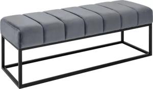 riess-ambiente Sitzbank PETIT BEAUTÉ 110cm silbergrau