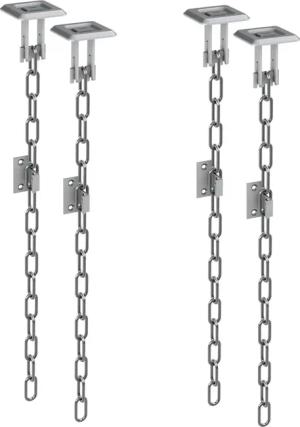 BASI Gitterrostsicherung Kellerschacht-Schutz, Sicherung für Kellerfenster,