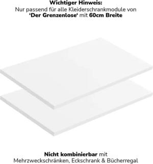 mokebo Einlegeboden Die Ableger (2er-Set), Böden