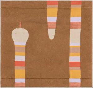 Krabbeldecke Juwel 'Schlange' 120 x 120