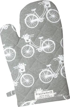 Krasilnikoff Topfhandschuhe Colourful Bikes, (1-tlg., 1-teilig),