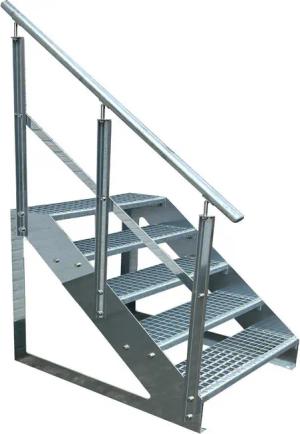 Kaminbau Mierzwa Außentreppe Premium Treppe Verzinkt