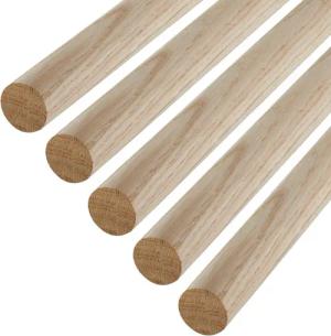SO-TECH® Kleiderstange Garderobenstange Rundstab Holzstab zum
