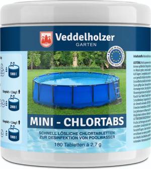 Veddelholzer Garten Chlortabletten 180 Chlor Mini