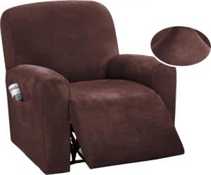 Coonoor Relaxsesselhusse Samt Sesselschoner, Relaxsessel Stretchhusse,