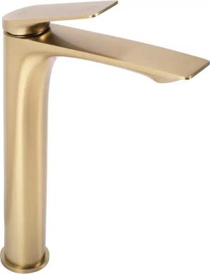 wohnwerk.idee Badarmatur Waschbeckenarmatur Wasserhahn Gold Einhebelmischer