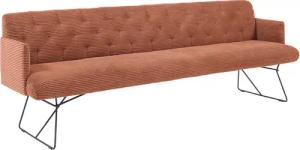 KAWOLA Sitzbank CHARME, Esszimmerbank Polsterbank, Velvet