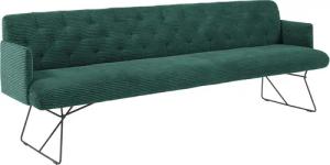 KAWOLA Sitzbank CHARME, Esszimmerbank Polsterbank, Velvet
