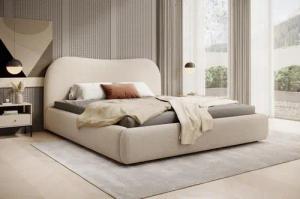 Compleo Polsterbett Boucle ROSI, mit Bettkasten