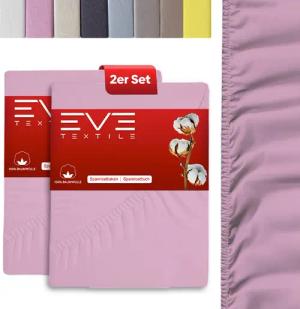Eve Textile GmbH Spannbettlaken Spannbetttuch Bettlaken