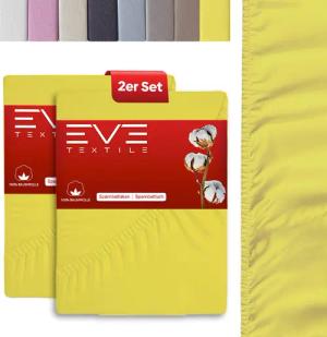 Eve Textile GmbH Spannbettlaken Spannbetttuch Bettlaken
