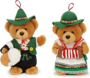 Teddys Rothenburg Kuscheltier Trachten-Teddybär mit Dirndl