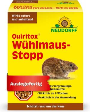 Neudorff Vergrämungsmittel Quiritox Wühlmaus-Stopp, 200 g,